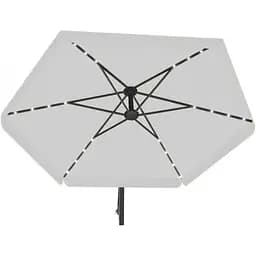 Садова парасоля GardenLine GAO1497 з LED підсвіткою Gray [144768] - мініатюра 4