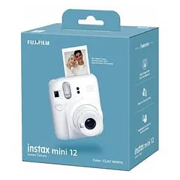 Набір камера Fujifilm Instax Mini 12, Фотопапір 100 шт, Чохол, Фотоальбом 108 фото Білий - мініатюра 6