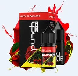 Набір компонентів для самозамісу сольової заправки Punch 15 мл Red Pleasure Вишня, троянда та лимон, 0-65 мг (17357)