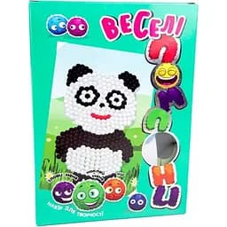 Набір для творчості Strateg Веселі помпони Панда 30990 