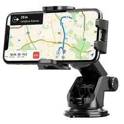 Автотримач Hoco CA76 Car Mount Holder (Black) [64528] - мініатюра 4