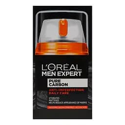 Крем для обличчя L'Oreal Paris Men Expert Pure Power Anti-Imperfection Moisturiser Зволожуючий 50 мл - мініатюра 3