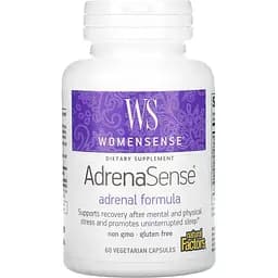 Комплекс Natural Factors WomenSense AdrenaSense для поддержки надпочечников 60 вегетарианских капсул