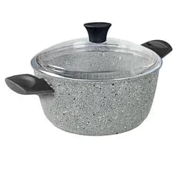 Каструля Flonal Dura Induction 4.3 л алюмінієва з кришкою 