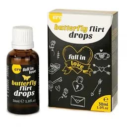 Збуджуючі краплі для двох Ero Butterfly Flirt Drops, 30 мл