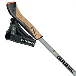 Палиці для скандинавської ходьби Gabel X-5 Black/Yellow 130 (7008351131300) фіксованої довжини - мініатюра 2