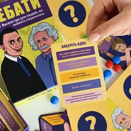 Настільна гра «Дебати» 0018MG 500 різноманітних тем для дебатів - мініатюра 6