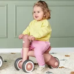 Каталка-біговел Kinderkraft Minibi Candy Pink рожева (KRMIBI00YEL0000) - мініатюра 7