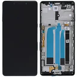 Дисплей Sony i3312 Xperia L3 /i3322 /i4312 /i4332 чорний, з рамкою