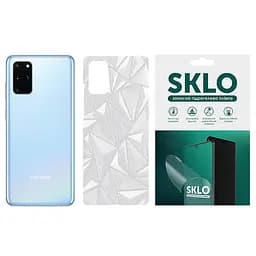 Защитная пленка SKLO Back (тыл) Transp. для Samsung Galaxy M01 Прозрачный / Diamonds