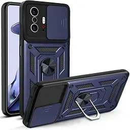 Чохол Ummi Camshield Serge Ring для Xiaomi 11T / 11T Pro Синій / Navy
