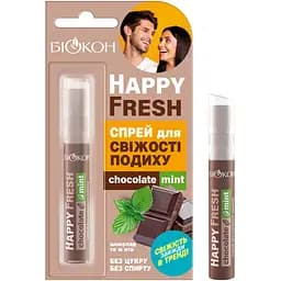 Спрей для свіжості подиху Happy Fresh Chocolate Mint 10 мл
