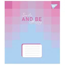 Зошит учнівський "Smile and be happy" Yes 767247 18 аркушів Різнокольоровий