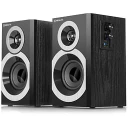 Комп'ютерні колонки 2.0 REAL-EL RS245 20 Вт Black - мініатюра 3