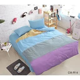 Комплект постільної білизни TAG Tekstil 2-спальний Різнокольоровий 000163781 (CM-R14)