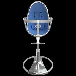 Стільчик для годування Bloom Fresco Silver/Riviera blue (E10535-S\E10540-RBL) - мініатюра 3