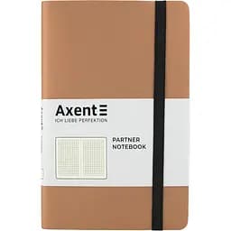 Книга записна Axent Partner Soft A5- в клітинку 96 аркушів золота (8206-35-A)
