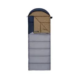Спальник з капюшоном Naturehike Sunny Day PL02 U350 CNK2550WS028, (6°C), лівий, блакитно-синій