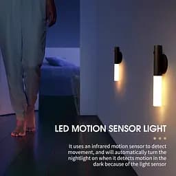 Ліхтар акумуляторний W-52 з датчиком руху LED - мініатюра 4