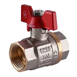 Кран кульовий прямий Solomon 3/4″ ВВ КБ PN40 B1007