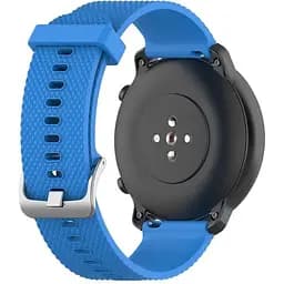 Ремінець силіконовий 20 мм для Samsung Galaxy Watch 42/3 41 мм/Active/Active 2 BeWatch GT Синій (1011418)