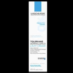 Легкий крем La Roche-Posay Toleriane Dermallergo Light заспокійливий зволожуючий догляд, для гіперчутливої та схильної до алергії нормальної шкіри обличчя та шкіри навколо очей 40 мл (MB442600) - мініатюра 3