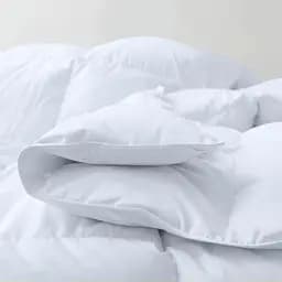 Полуторна ковдра Cosas з натуральної бавовни 4 сезони 160х215 White білий (Quilt_160x215_DSeason-Ranfors) - мініатюра 2