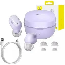 Наушники беспроводные Baseus Bowie WM01 NGTW370005 фиолетовые