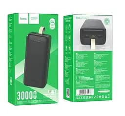 Зовнішній акумулятор Hoco J111B Smart Charge Power Bank (30000mAh) - мініатюра 4