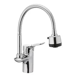 Змішувач для кухні з гнучким виливом Mixxus Arizona 014 MI0589 Хром