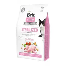 Сухой корм Brit Care Cat GF Sterilized Sensitive 2 кг для стерилизованных кошек
