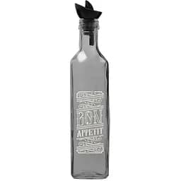 Пляшка для олії Herevin Bon Appetit Transparent Grey White 500 мл (151431-146)
