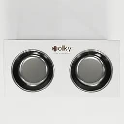 Hollky Base XL40 — миски на підставці для великих собак (2 × 1,8 л, висота 40 см) - мініатюра 5