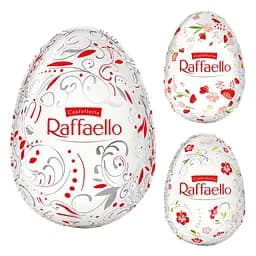 Яйце шоколадне Raffaello Пасхальне 100 г - мініатюра 2