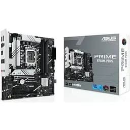 Материнська плата Asus Prime LGA1700, B760M-PLUS, B760, 4xDDR5, Int.Video(CPU), 4xSATA3, 2xM.2, 2xPCI-E 4.0 x16, 1xPCI-E 4.0 x1, Realtek 7.1, Realtek 2.5Gb, 4xUSB3.2/7xUSB2.0, HDMI/DP, MicroATX - мініатюра 2