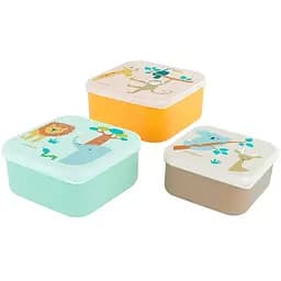 Набір контейнерів для їжі Miniland Jungle 3 шт. (89623)