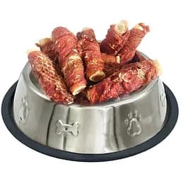 Ласощі для собак Lucky Star Маленькі качині крученики 8.5 см 200 г (RM006S)