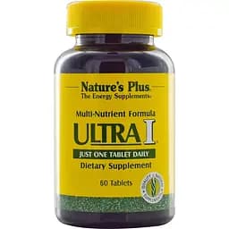 Мульти-поживна Формула NaturesPlus Ultra I 60 таблеток 