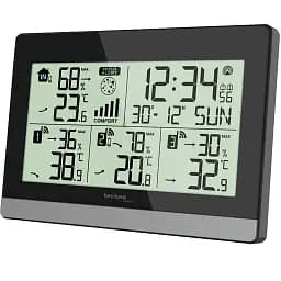 Термогігрометр Technoline WS7065 Black/Silver (WS7065) - мініатюра 2