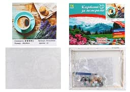 Набір для розпису по номерах Холмистий берег, TK Group, 30x40 см, 30050