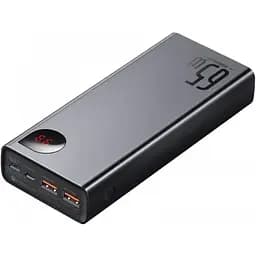Зовнішній акумулятор Baseus Adaman Metal Digital Display QC 65W 20000mAh чорний (PPIMDA-D01) - мініатюра 5