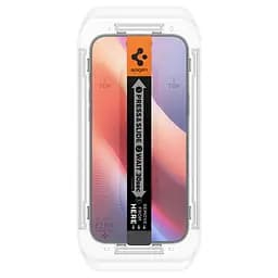 Захисне скло антишпигун Spigen Glass tR EZ Fit HD Privacy 1 Pack Transparency для iPhone 16 Pro Max (AGL07915) - мініатюра 5