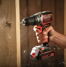 Акумуляторний дриль-шурупокрут Black+Decker без АКБ та ЗП BL186N - мініатюра 3
