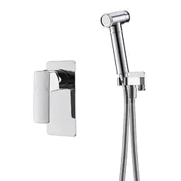 Набір гігієнічного душу прихованого монтажу Imprese Grafiky ZMK061901120, Хром
