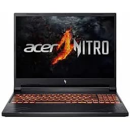 Ігровий ноутбук Acer Nitro V16 ANV16-41-R4BF, (NH.QRUEX.00J), AMD Ryzen 7 8845HS до 5,1 ГГц, 16 WUXGA, 16 ГБ, SSD 512 ГБ, NVIDIA GeForce RTX 4060 8 ГБ, Free DOS, чорний