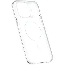 Чохол Vokamo для iPhone 15 Pro Max захисний з магнітним кільцем прозорий - мініатюра 4