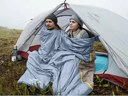 Спальник надлегкий Naturehike Summer LW180 NH21MSD09 правий, (15°C), p-p XL,  коричневий - мініатюра 3