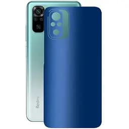 Захисна плівка StatusSKIN для Xiaomi Redmi Note 10 2021 Корпус Вініл Синій матовий