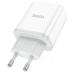 МЗП Hoco C105A Stage PD20W+QC3.0 (1USB-A/1C) White - мініатюра 3