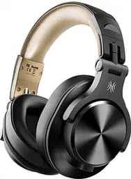 Навушники OneOdio Fusion A70 Bluetooth+3,5мм/6,35мм Black/Gold (A70 Black Gold)
